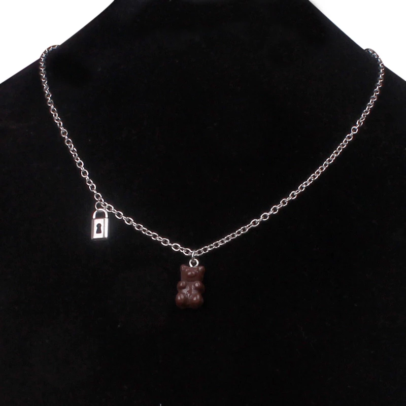 Cute Brown Bear Necklace For Women Key Lock Necklaces Y2K Accessories Jewelry Gifts Free Shipping Items di117
Cute Brown Bear Necklace For Women Key Lock Necklaces Y2K Accessories Jewelry Gifts Free Shipping Items di117