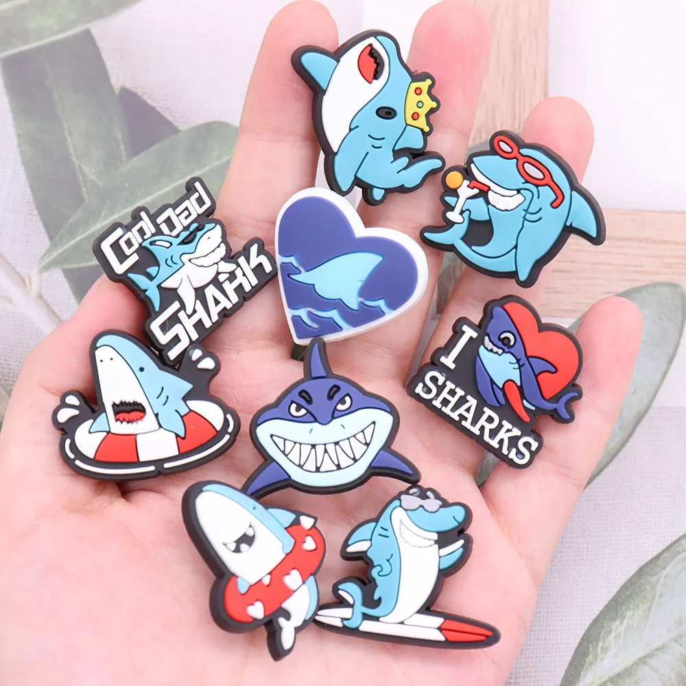 1-9 шт. Новое поступление обуви шармы аксессуары украшения Милая мультяшная Акула ПВХ Croc Jibz Пряжка для детей вечеринки рождественские подарки
1-9 шт. Новое поступление обуви шармы аксессуары украшения Милая мультяшная Акула ПВХ Croc Jibz Пряжка для детей вечеринки рождественские подарки