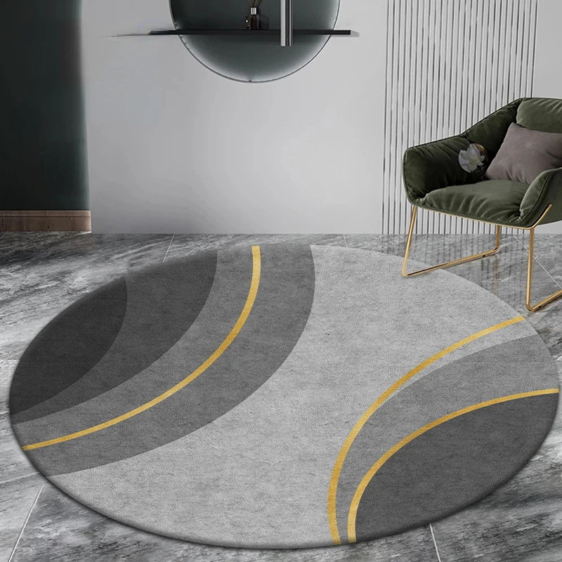 Nordic Round Carpet Living Room Light Luxury Decorative Carpets Hanging Chair Swivel Chair Rug Bedroom Dresser Cloakroom Rugs
Nordic Round Carpet Living Room Light Luxury Decorative Carpets Hanging Chair Swivel Chair Rug Bedroom Dresser Cloakroom Rugs