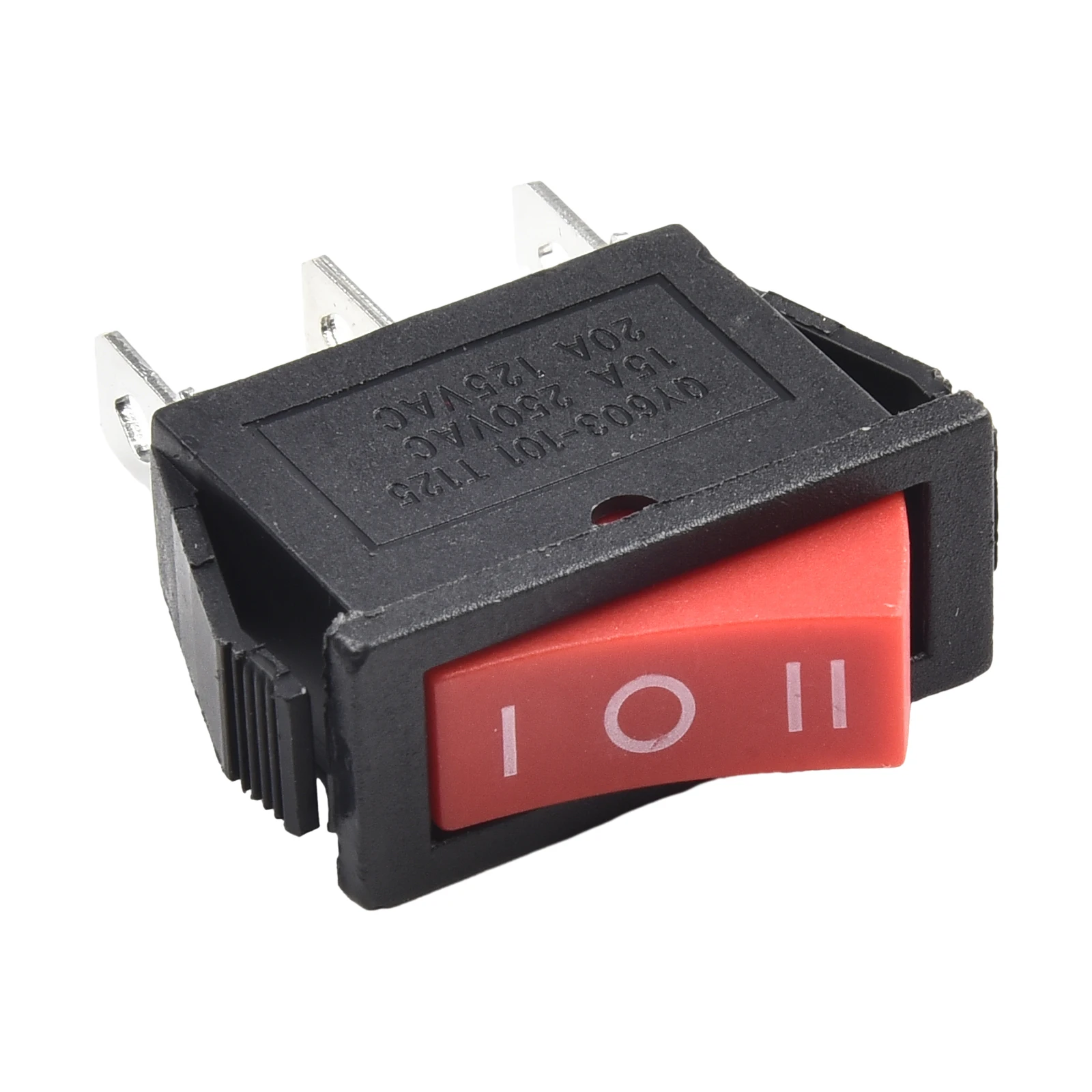 Heavy Duty Rocker Switch, Red On Off On, 15A 250V 20A 125V, Easy to Install, Ideal for Industrial or Household Use
Heavy Duty Rocker Switch, Red On Off On, 15A 250V 20A 125V, Easy to Install, Ideal for Industrial or Household Use