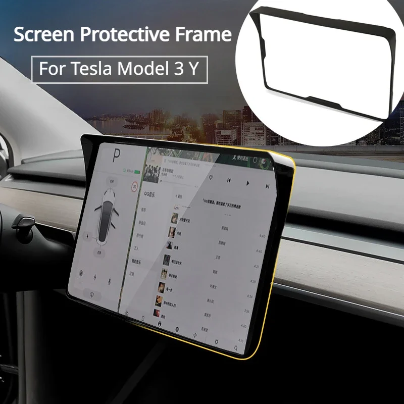 Screen Protective Frame for Tesla Model 3 Y Screen Visor Frame Navigation Scratch Resistant Sunshade Protection Cover 2017-2023
Screen Protective Frame for Tesla Model 3 Y Screen Visor Frame Navigation Scratch Resistant Sunshade Protection Cover 2017-2023