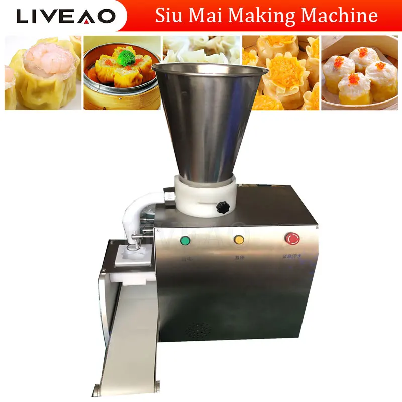 

Semi Automatic Siu Mai Dim Sum Siomai Machine Maker Snack Food Grain Product Shaomai Making Machines