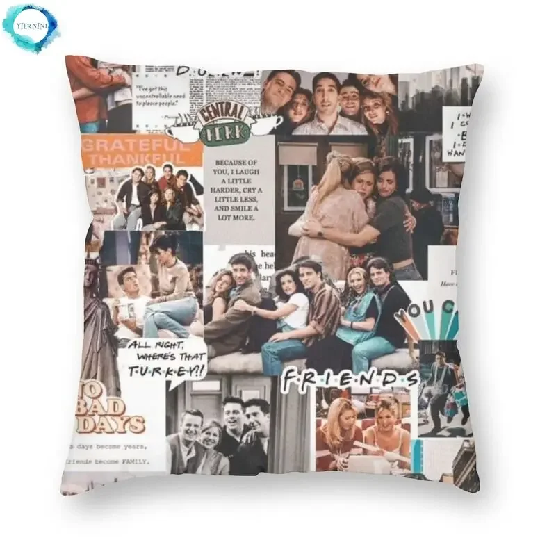 Vintage Friends Poster Cushion Cover TV Show Pillowcase Living Room Pillowcase Home Decor
Vintage Friends Poster Cushion Cover TV Show Pillowcase Living Room Pillowcase Home Decor