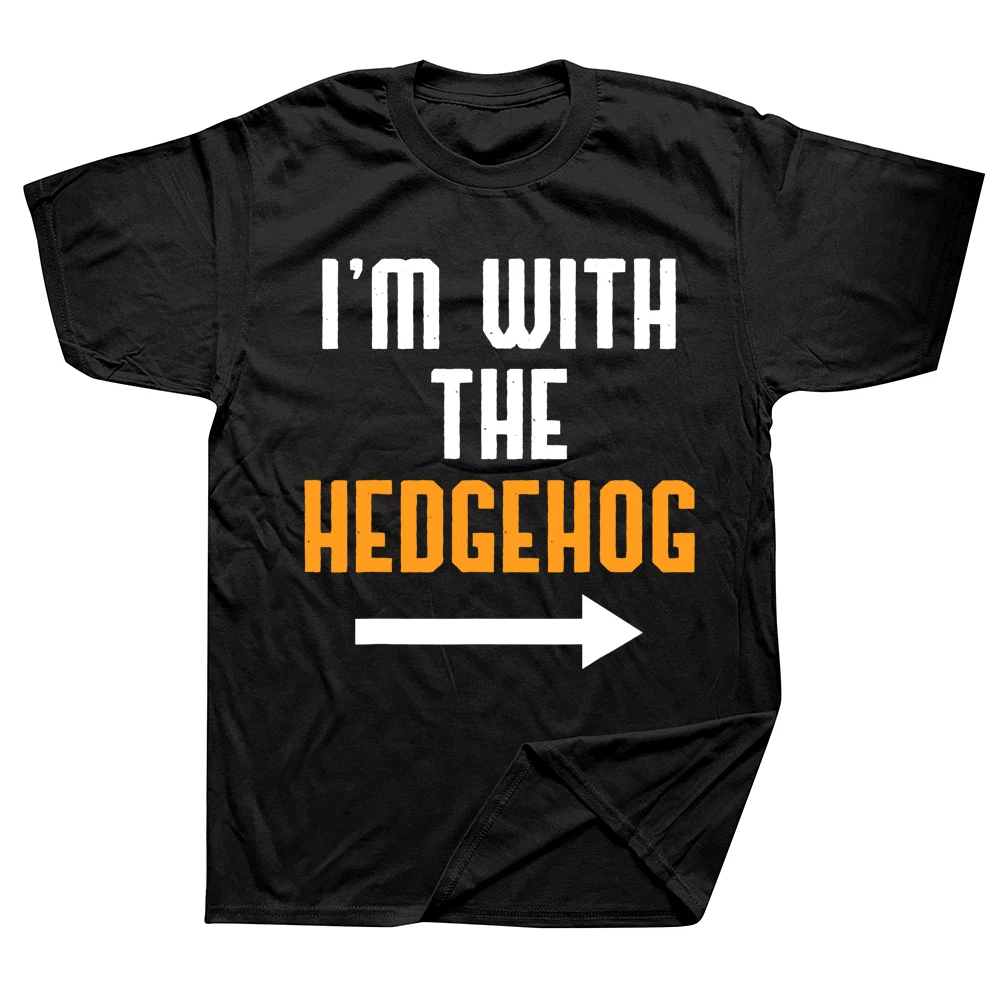 Funny I'm With The Hedgehog T Shirts Summer Style Graphic Cotton Streetwear Short Sleeve Birthday Gifts T-shirt Mens Clothing
Funny I'm With The Hedgehog T Shirts Summer Style Graphic Cotton Streetwear Short Sleeve Birthday Gifts T-shirt Mens Clothing
