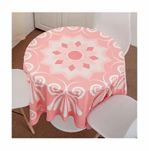 Cotton Linen Tablecloths, Waterproof Table Covers Geometric Flower Pattern Pink A Dining Table Coffee Table Deco
Cotton Linen Tablecloths, Waterproof Table Covers Geometric Flower Pattern Pink A Dining Table Coffee Table Deco