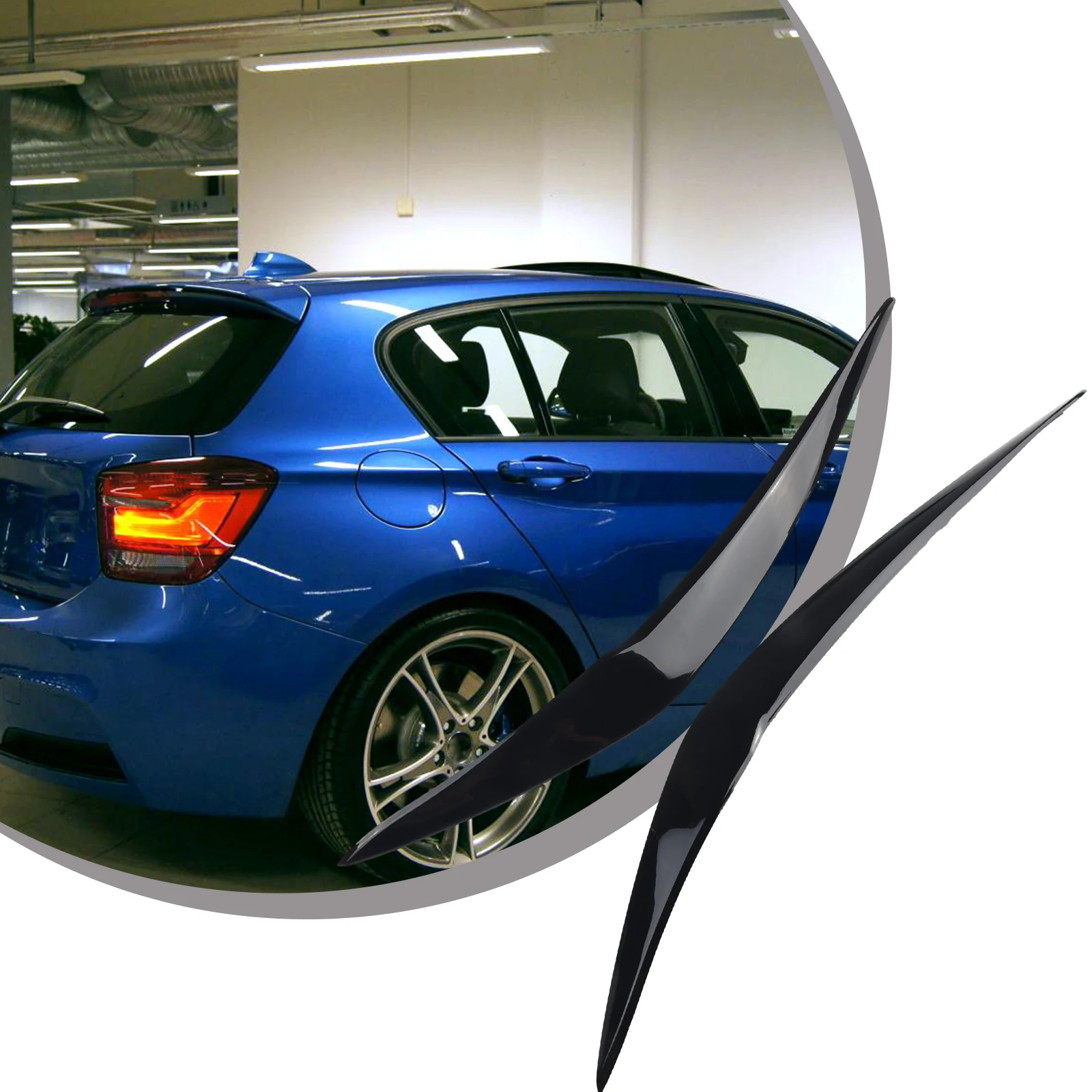 Auto Parts Headlight Eyelids Convenient Direct Replacement Easy To Install Reliable ABS Black Practical Brand New
Auto Parts Headlight Eyelids Convenient Direct Replacement Easy To Install Reliable ABS Black Practical Brand New