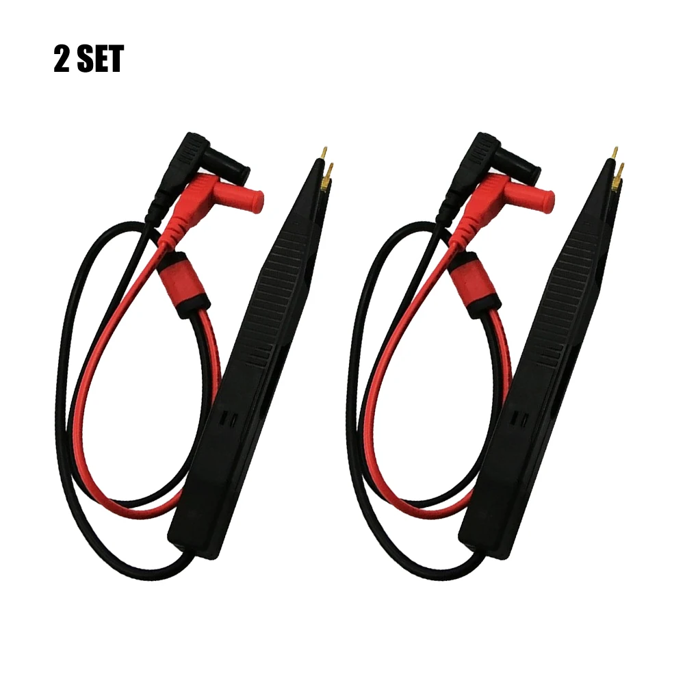 2pcs Chip Test Clip Multimeter Probe Tweezers Patch 250V 660mm For Resistors Capacitors Components Inductance SMD Tools Parts
2pcs Chip Test Clip Multimeter Probe Tweezers Patch 250V 660mm For Resistors Capacitors Components Inductance SMD Tools Parts