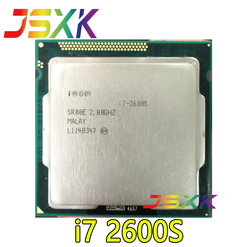 

FOR Usado intel core i7 2600s 2.8ghz quad core processador 8mb 65w lga 1155 cpu