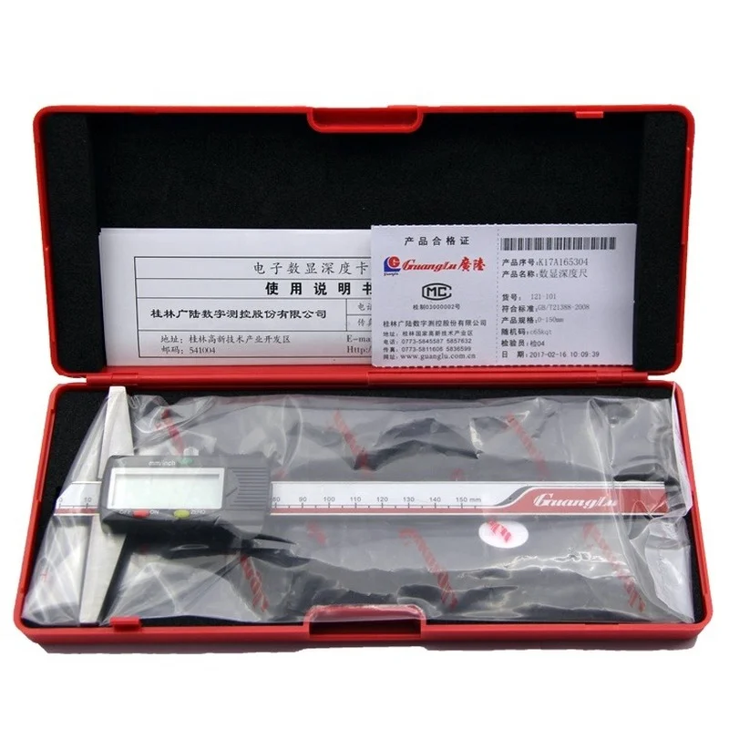 electronic instruments measuring Digital Depth Gauge range 0-150mm 0-200mm 0-300mm 0-500mm 0-600mm 0-800mm 0-1000mm
electronic instruments measuring Digital Depth Gauge range 0-150mm 0-200mm 0-300mm 0-500mm 0-600mm 0-800mm 0-1000mm