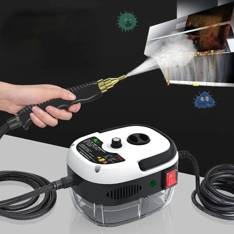 

2500W Steam Cleaner With 900ML Water Tank Car Air Conditioning Kitchen Hood Steaming Cleaning Machine Home Appliance 110V 220V