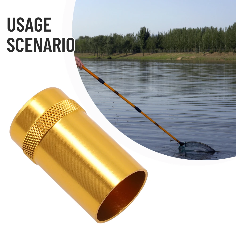For Landing Net Gold Refit Parts 10~15mm To M8 Fishing Landing Net Connector Tackle Accessories Fishing Tool Aluminum Alloy
For Landing Net Gold Refit Parts 10~15mm To M8 Fishing Landing Net Connector Tackle Accessories Fishing Tool Aluminum Alloy