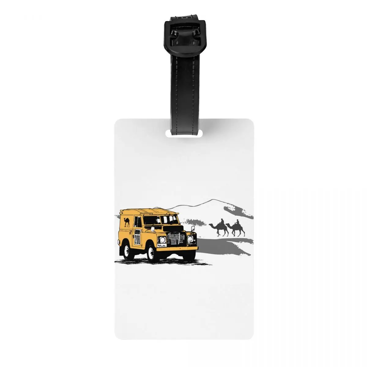 Custom Yellow Car Desert Trophy Luggage Tag Privacy Protection Baggage Tags Travel Bag Labels Suitcase
Custom Yellow Car Desert Trophy Luggage Tag Privacy Protection Baggage Tags Travel Bag Labels Suitcase