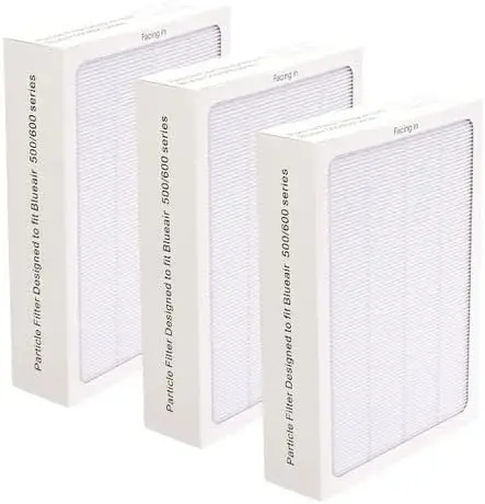 for Blueair 500/600 Filter - Compatible with Blue Air Purifiers Filter 500 600 Series. 3 Particle Filters Fit Blue Air Filter Re
for Blueair 500/600 Filter - Compatible with Blue Air Purifiers Filter 500 600 Series. 3 Particle Filters Fit Blue Air Filter Re