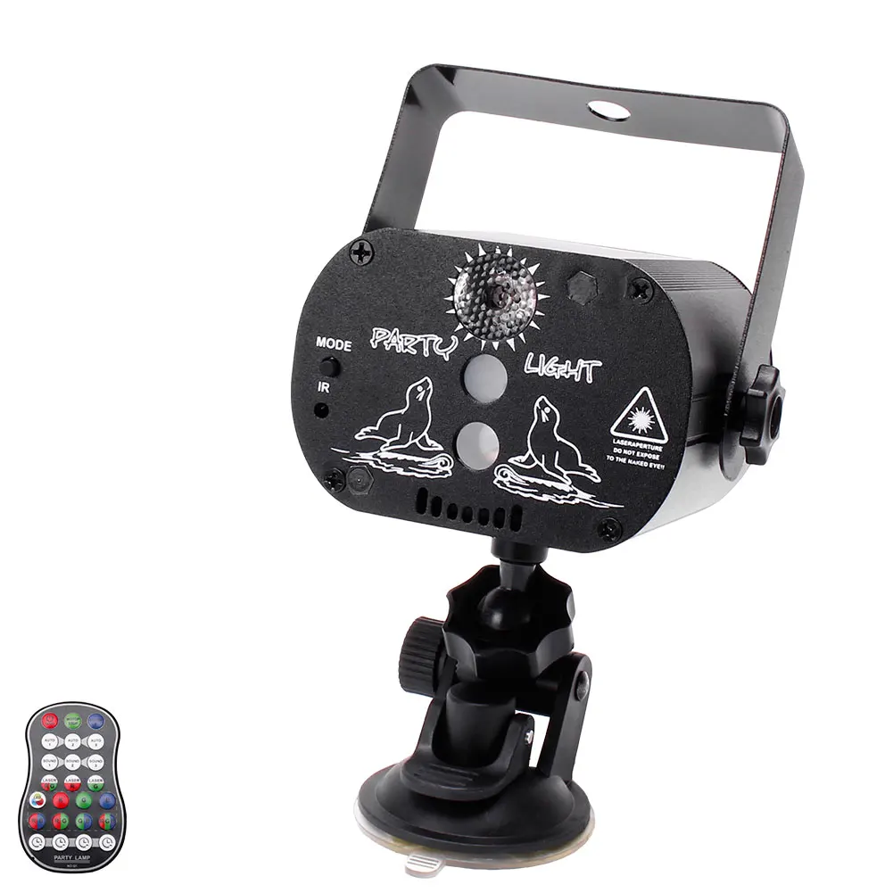 Mini RG Laser + RGB LED Party Light HOLDLAMP Stage Effect Lighting with Suction Cup for DJ Concert Party Club KTV
Mini RG Laser + RGB LED Party Light HOLDLAMP Stage Effect Lighting with Suction Cup for DJ Concert Party Club KTV