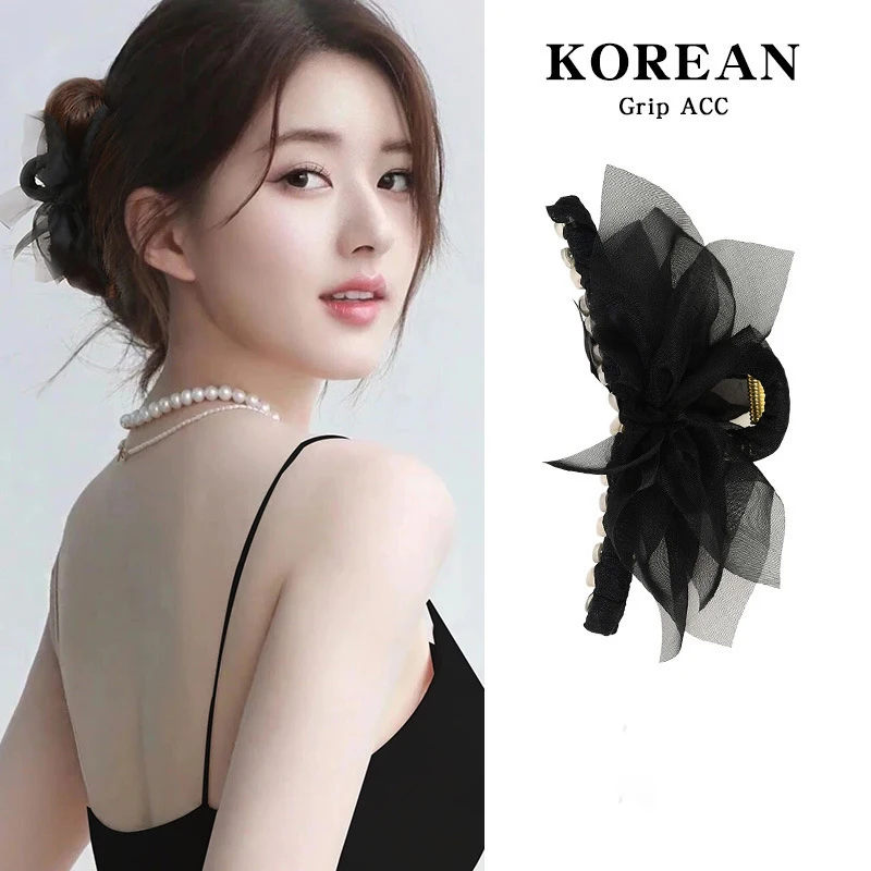 New Korean Woman Elegant Gauze Large Bowknot Hair Claws Lady Delicate Hairpins Barrettes Girls Sexy Hair Clips Hair Accessories
New Korean Woman Elegant Gauze Large Bowknot Hair Claws Lady Delicate Hairpins Barrettes Girls Sexy Hair Clips Hair Accessories