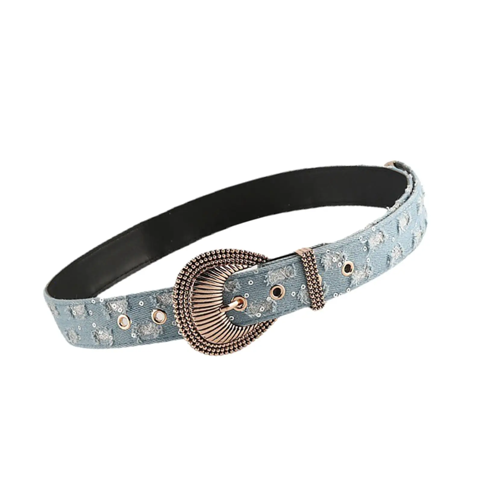 41.34inch Women Denim Waist Belt Costume Accessories Metal Prong Buckle Retro Style Punk Waistband for Dress Girls Corset Pants
41.34inch Women Denim Waist Belt Costume Accessories Metal Prong Buckle Retro Style Punk Waistband for Dress Girls Corset Pants