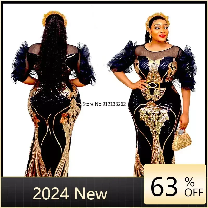 Elegant African Maxi Dresses for Women 2023 New Plus Size Embroidery Evening Party Long Dress Summer Kaftan Muslim Clothes
Elegant African Maxi Dresses for Women 2023 New Plus Size Embroidery Evening Party Long Dress Summer Kaftan Muslim Clothes