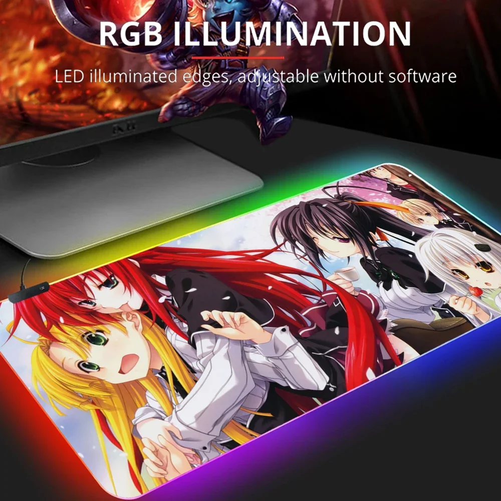 Игровой коврик для мыши в стиле аниме для старшей школы, игровой RGB коврик для мыши, размер Xxl, с искусственной резиной, для ПК, игрового компьютера, настольного компьютера, клавиатуры и офиса
Игровой коврик для мыши в стиле аниме для старшей школы, игровой RGB коврик для мыши, размер Xxl, с искусственной резиной, для ПК, игрового компьютера, настольного компьютера, клавиатуры и офиса
