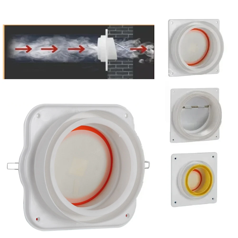 Range Hood Check Valve Public Flue Check Valve Exhaust Pipe Check Valve Kitchen Anti-smoke Valve With Silicone Sealing Gasket
Range Hood Check Valve Public Flue Check Valve Exhaust Pipe Check Valve Kitchen Anti-smoke Valve With Silicone Sealing Gasket