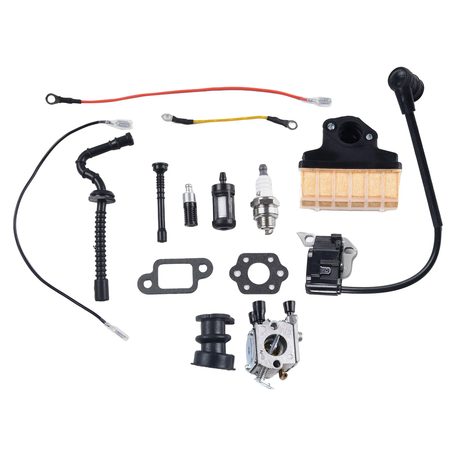 For Stihl Chainsaw MS210 MS230 MS250 021 023 025 Carburetor Kit Fuel Filter Fuel Line Sets Spark Plug Tools Brand New Parts
For Stihl Chainsaw MS210 MS230 MS250 021 023 025 Carburetor Kit Fuel Filter Fuel Line Sets Spark Plug Tools Brand New Parts