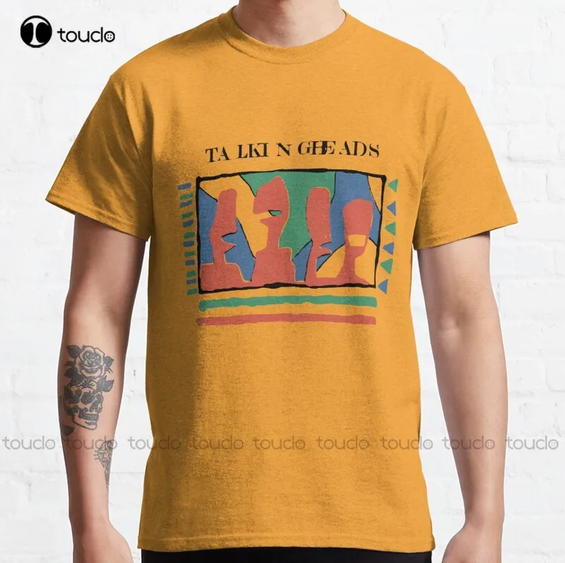 New Talking Heads - Yellow 80'S Classic T-Shirt Cotton Tee Shirt Unisex womens baseball shirt
New Talking Heads - Yellow 80'S Classic T-Shirt Cotton Tee Shirt Unisex womens baseball shirt