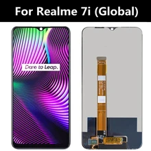 Écran tactile LCD de 6.5 pouces pour OPPO Realme 7i Global Helio G85, pour Realme Narzo 20 RMX2193=