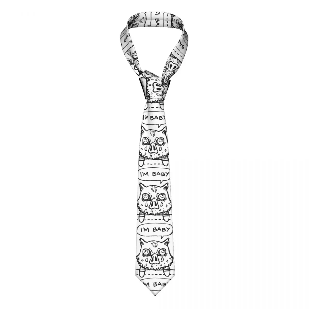 I'm Baby Inosuke Necktie Men Polyester 8 cm Wide Demon Slayer Anime Demon Blade Neck Ties for Mens Accessories Gravatas Party
I'm Baby Inosuke Necktie Men Polyester 8 cm Wide Demon Slayer Anime Demon Blade Neck Ties for Mens Accessories Gravatas Party