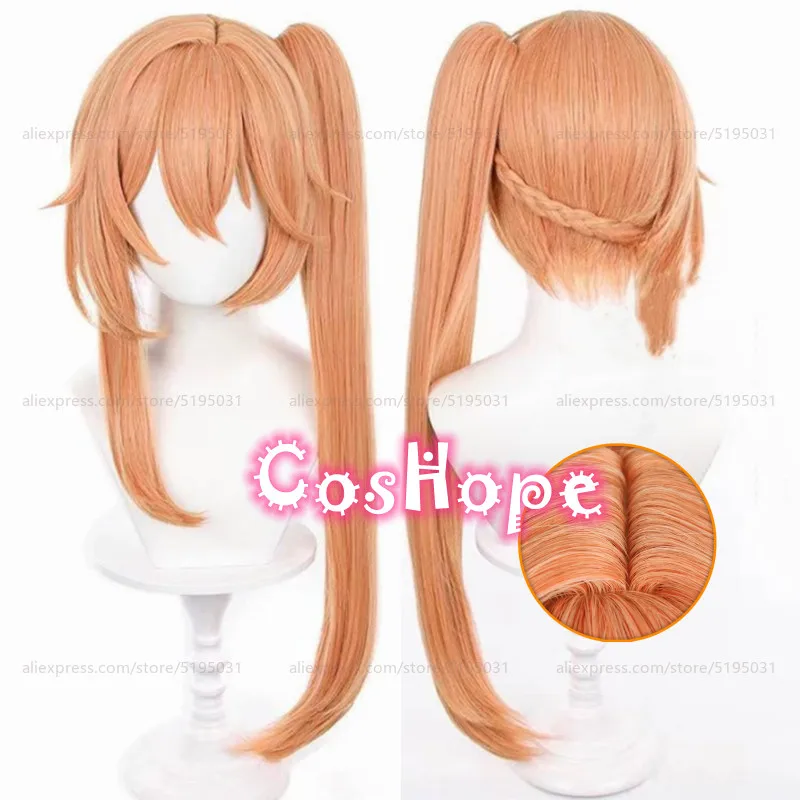 Honkai Star Rail Guinaifen Cosplay Wig 70cm Ponytail Wig Orange Wig Cosplay Anime Cosplay Wigs Heat Resistant Synthetic Wigs
Honkai Star Rail Guinaifen Cosplay Wig 70cm Ponytail Wig Orange Wig Cosplay Anime Cosplay Wigs Heat Resistant Synthetic Wigs