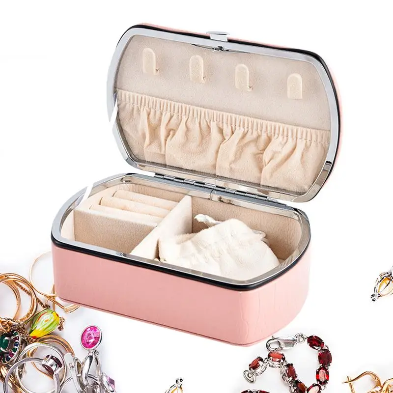 Portable Mini Jewelry Storage Box Travel Organizer Jewelry Case Storage Earrings Necklace Ring Jewelry Organizer Display
Portable Mini Jewelry Storage Box Travel Organizer Jewelry Case Storage Earrings Necklace Ring Jewelry Organizer Display