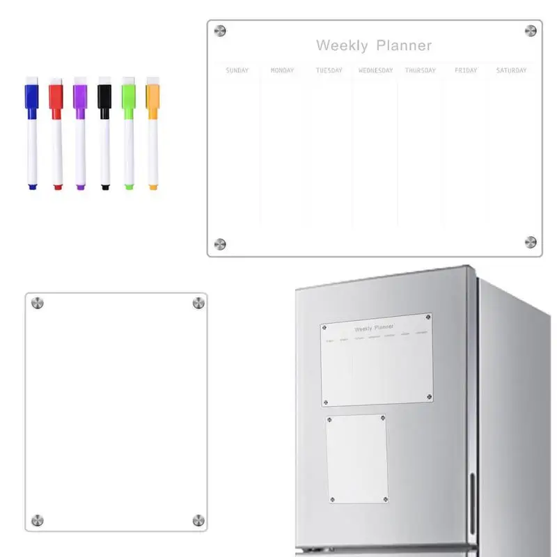 Magnetic Whiteboard Sticker Acrylic Writing Plan Whiteboard Magnetic Acrylic Note Board Magnetic Refrigerator Dry Erase Board
Magnetic Whiteboard Sticker Acrylic Writing Plan Whiteboard Magnetic Acrylic Note Board Magnetic Refrigerator Dry Erase Board