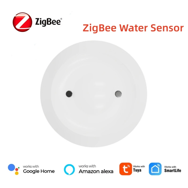 Tuya ZigBee Water Leakage Alarm Detector Flood Sensor Water Linkage Automation Smart Life Remote Monitoring with Zigbee Gateway
Tuya ZigBee Water Leakage Alarm Detector Flood Sensor Water Linkage Automation Smart Life Remote Monitoring with Zigbee Gateway