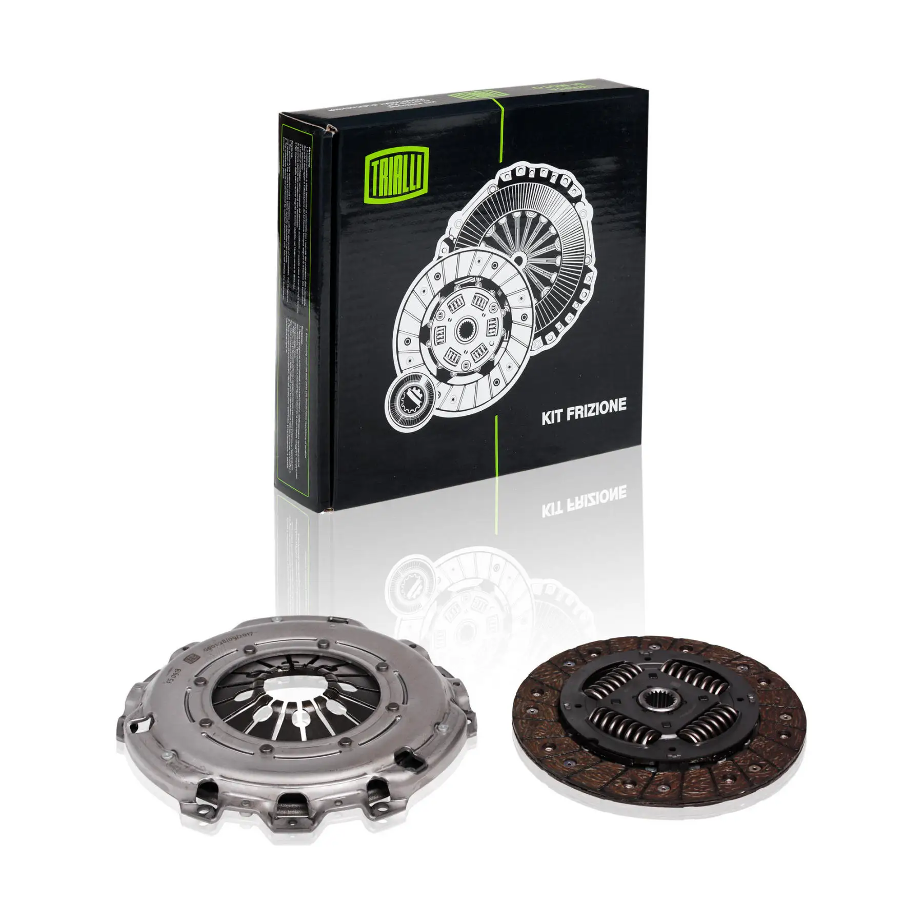 Комплект сцепления для автомобилей Duster (10-) 1.5dCi с одномассовым маховиком TRIALLI FR 0918