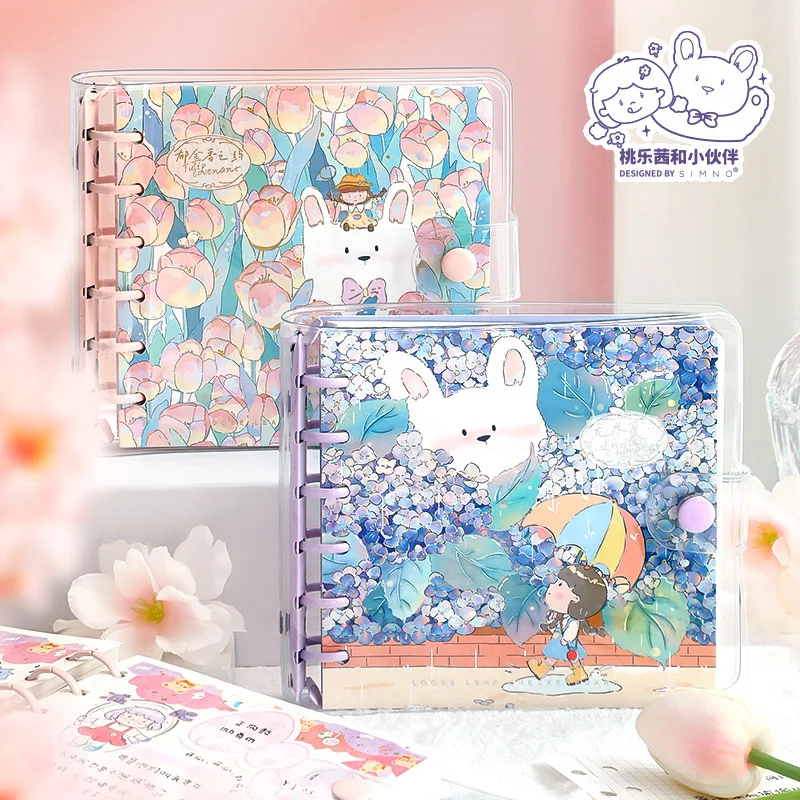 Kawaii Tulip Cartoon Girl Binder grid Notebook Cover Diary Agenda Planner Paper Cover School Stationery
Kawaii Tulip Cartoon Girl Binder grid Notebook Cover Diary Agenda Planner Paper Cover School Stationery