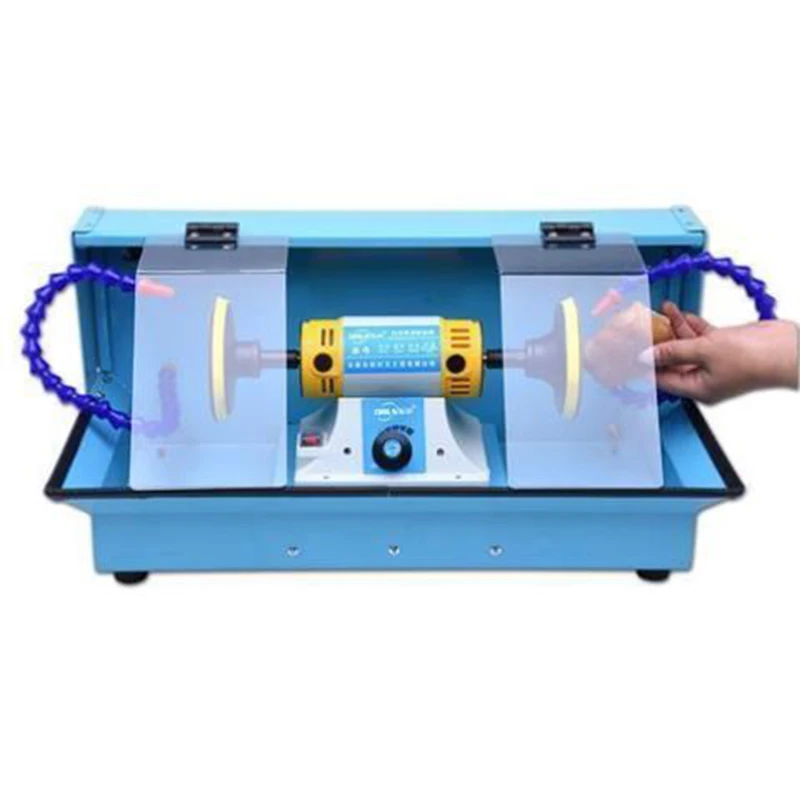 Desktop Dust-proof water mill Box Waterproof Cover Table Mill 300W Jade Carving Polishing machine Beeswax amber
Desktop Dust-proof water mill Box Waterproof Cover Table Mill 300W Jade Carving Polishing machine Beeswax amber
