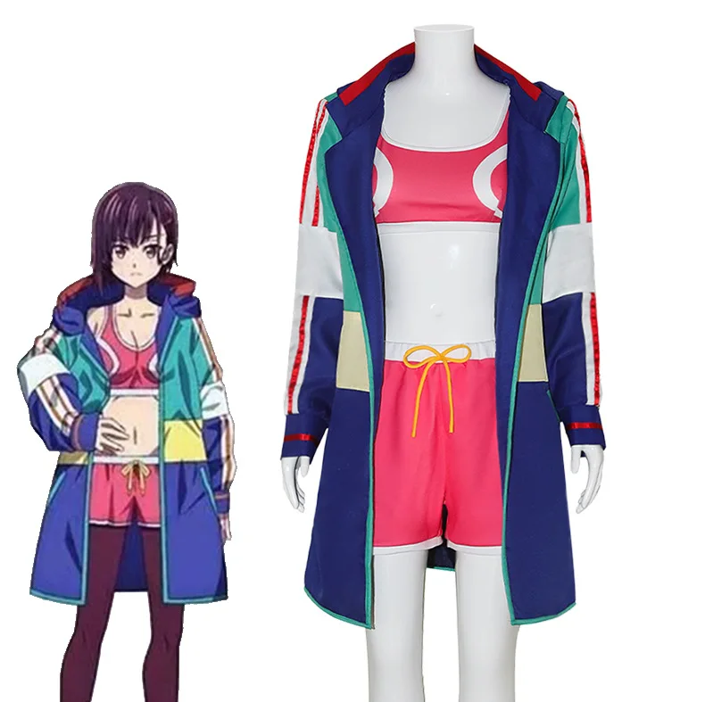 2023 New Zom100 Bucket List of The Dead Shizuka Mikazuki Cosplay Costume Akira Tendo Cosplay Jacket Pink Vest Shorts Fullset
2023 New Zom100 Bucket List of The Dead Shizuka Mikazuki Cosplay Costume Akira Tendo Cosplay Jacket Pink Vest Shorts Fullset