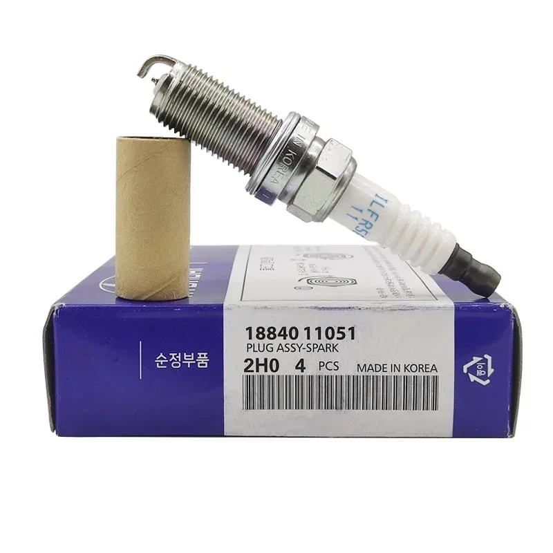 

4/6pcs 18840-11051 ILFR5B11 Laser Iridium Spark Plug For HYUNDAI GENESIS SANTA FE KIA OPTIMA RONDO 1884011051 ILFR5B-11