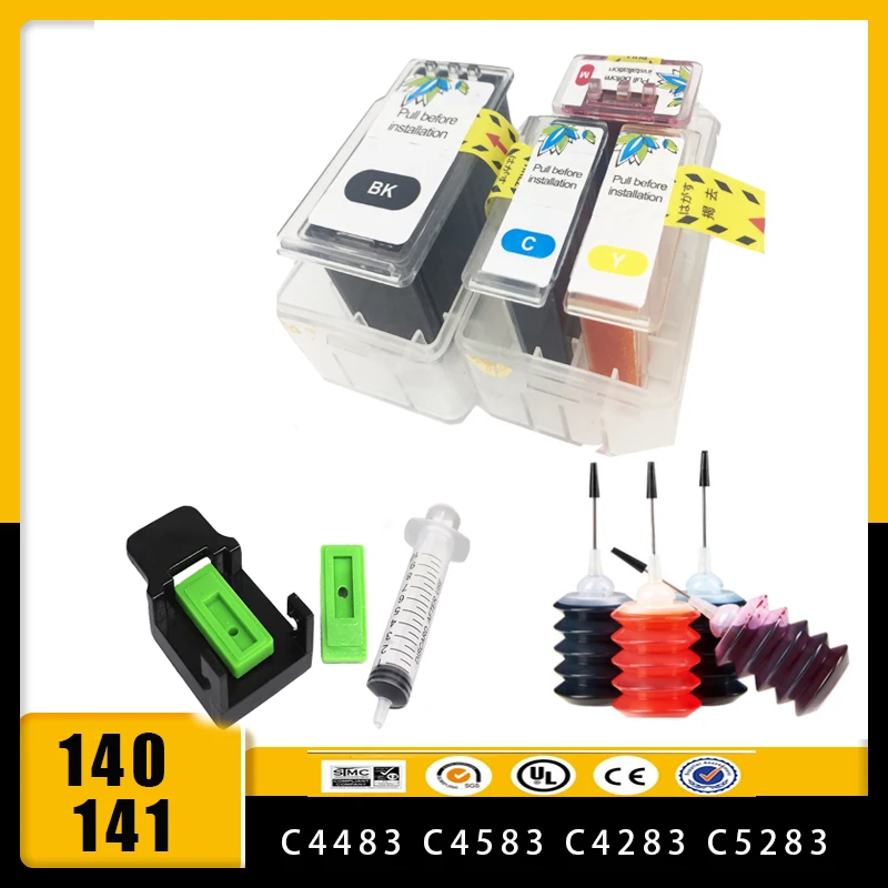 Комплект чернильных картриджей vilaxh для Canon PG140 CL 141 Pixma MG2400 MG2500 MG4110 MG4210 MG3110 MG3210
Комплект чернильных картриджей vilaxh для Canon PG140 CL 141 Pixma MG2400 MG2500 MG4110 MG4210 MG3110 MG3210
