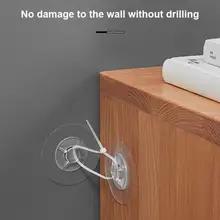 Furniture Anti Fall Device Patch Punch-Free Protection Cabinet Anti-Falling Frame Holder Cable Tie Non-Marking Patch Fixed Hook
Furniture Anti Fall Device Patch Punch-Free Protection Cabinet Anti-Falling Frame Holder Cable Tie Non-Marking Patch Fixed Hook
