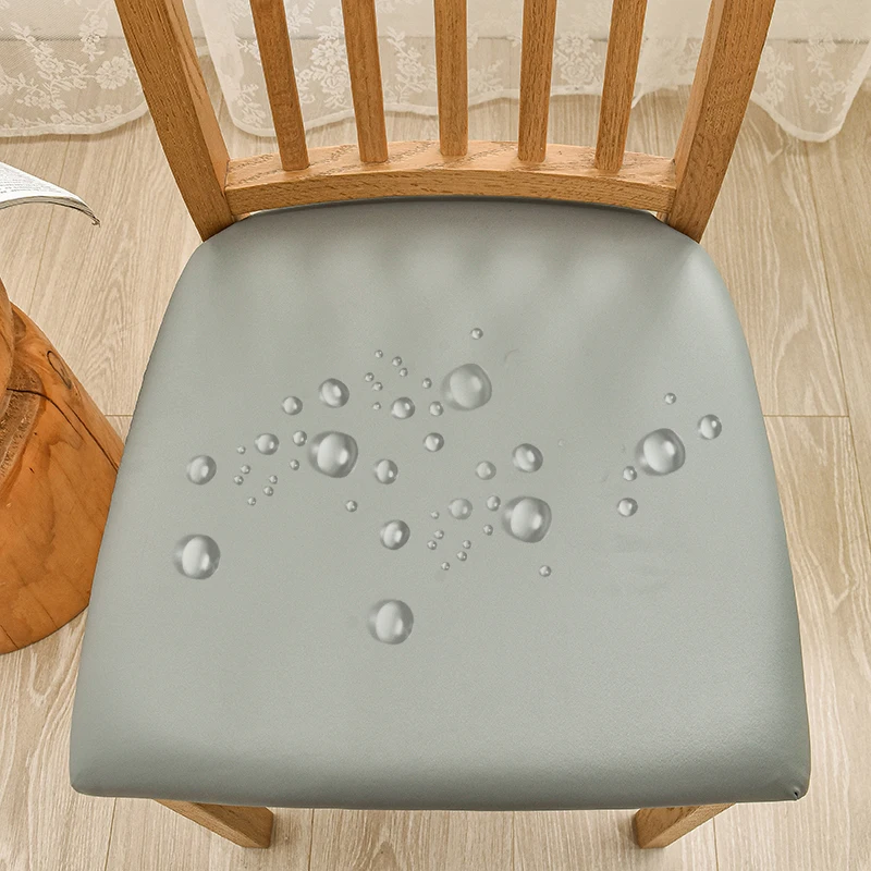 1 Pc Waterproof PU Fabric Stretch Chair Cover Seat Cushion Cover Chair Covers Big Elastic Seat Case for Dining Home Party Decor
1 Pc Waterproof PU Fabric Stretch Chair Cover Seat Cushion Cover Chair Covers Big Elastic Seat Case for Dining Home Party Decor