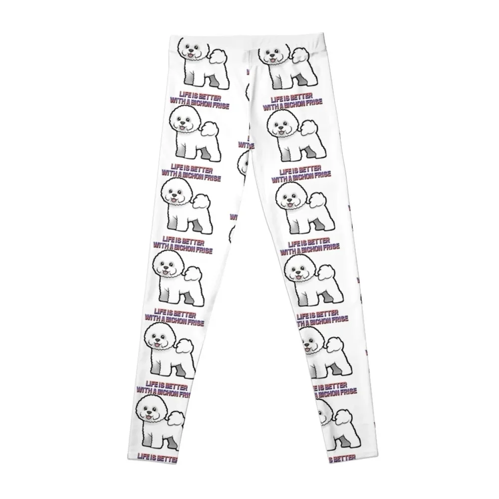 life is better with a bichon frise Leggings Sweatpants gym top gym clothing Women's sportswear Womens Leggings
life is better with a bichon frise Leggings Sweatpants gym top gym clothing Women's sportswear Womens Leggings