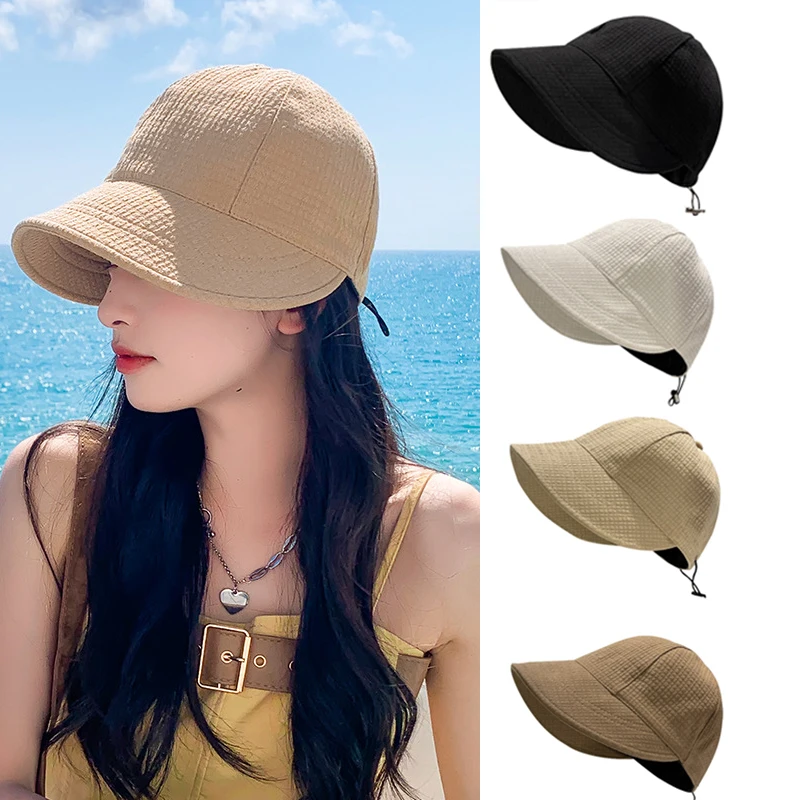 Duck Tongue Bucket Hats Women Spring Summer Portable Sunshade Hats Beach Fisherman Hats Cotton Sun-Proof Bucket Caps Adjustable
Duck Tongue Bucket Hats Women Spring Summer Portable Sunshade Hats Beach Fisherman Hats Cotton Sun-Proof Bucket Caps Adjustable