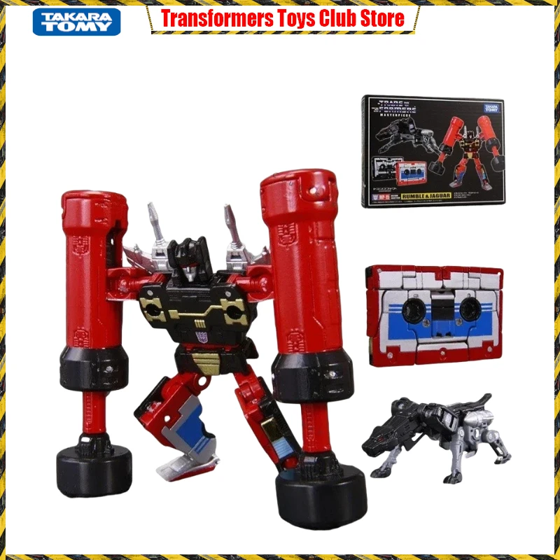 

В наличии Takara Tomy Transformer KO Master MP15 Rumble & jaguar экшн-фигурки Коллекционирование хобби игрушка подарок модель