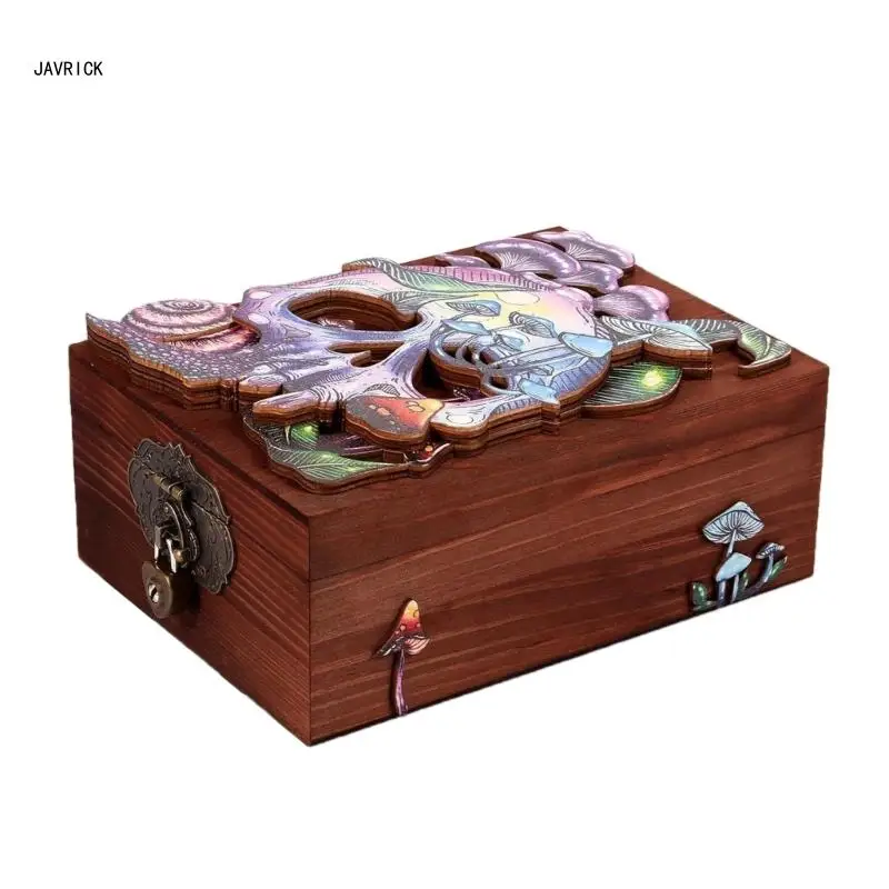 Travel Portable Skull Jewelry Box Simple Halloween Jewelry Storage Cases D0LC
Travel Portable Skull Jewelry Box Simple Halloween Jewelry Storage Cases D0LC