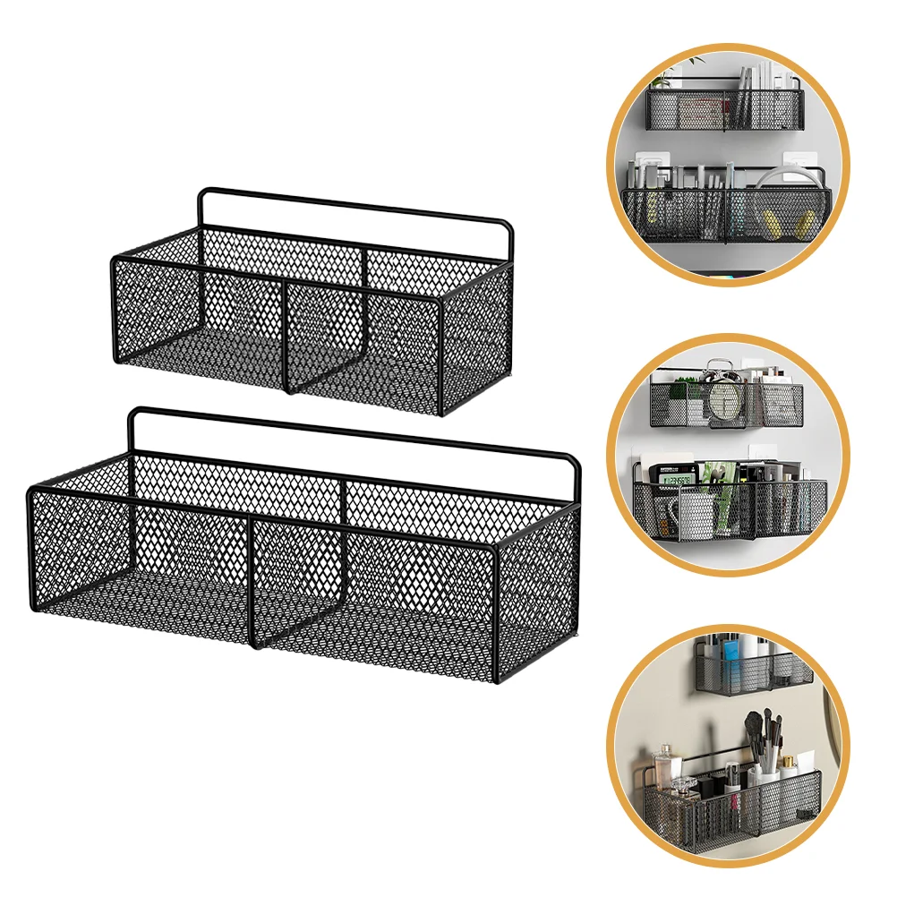 Wall Storage Hanging Basket Organizing Rack Household Hamper Nail Free Kitchen Shelf Sundries Wrought Iron Shelves
Wall Storage Hanging Basket Organizing Rack Household Hamper Nail Free Kitchen Shelf Sundries Wrought Iron Shelves