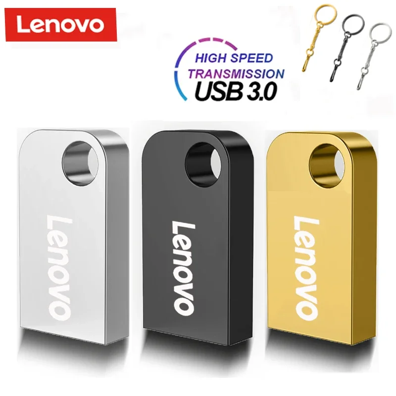 Оригинальный USB флеш-накопитель Lenovo, флэш-накопитель USB стандарта U, высокоскоростной портативный накопитель USB объемом 1 ТБ, аксессуар