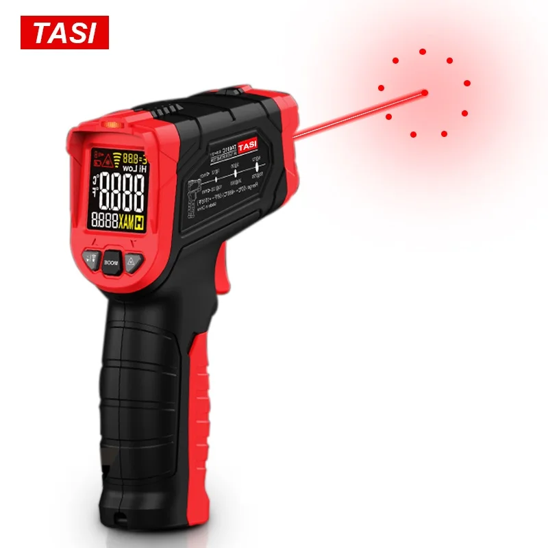 Handheld Digital Infrared Laser Industrial Thermometer Temperature Measurement Emissivity 0.1-1.0
Handheld Digital Infrared Laser Industrial Thermometer Temperature Measurement Emissivity 0.1-1.0