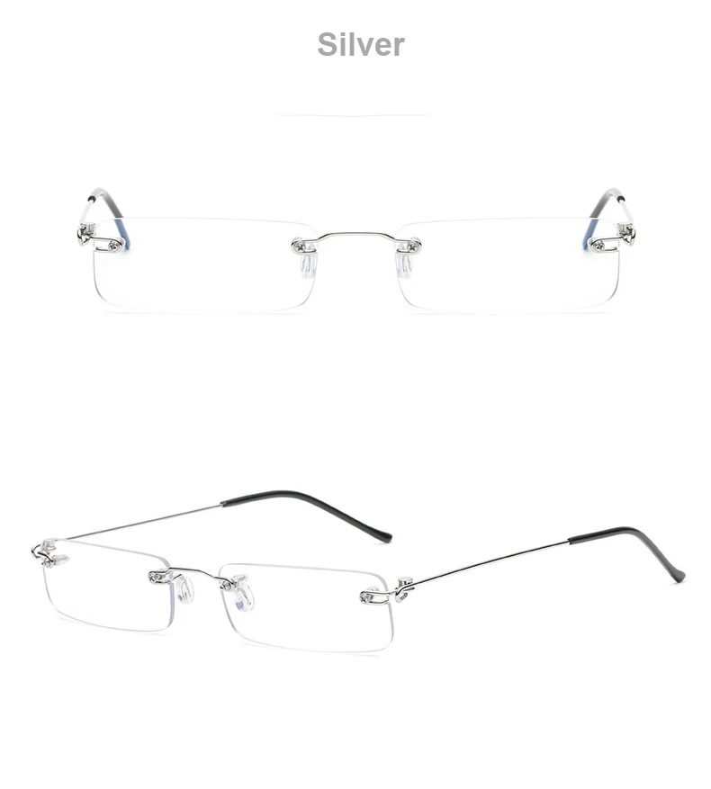 Men's Anti Blue Light Blocking Reading Glasses Cut Frameless Metal HD Lens Eyewear Women Prescription Presbyopic Glasses +400 25 Mallzona S01622fe637bb472f99040daf12c71a8bu Men's Anti Blue Light Blocking Reading Glasses Cut Frameless Metal HD Lens Eyewear Women Prescription Presbyopic Glasses +400 Mallzona