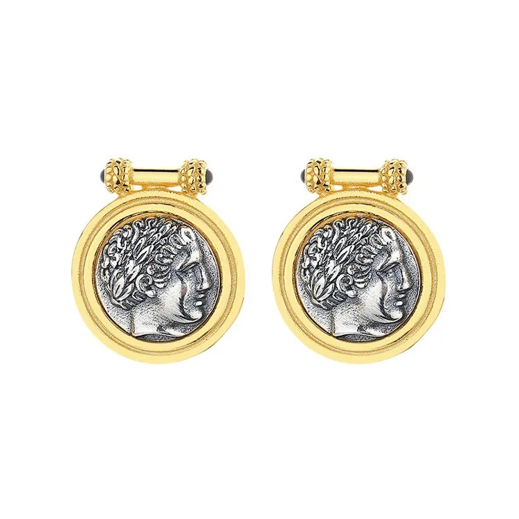 ABL-2 ZFSILVER 925 Silver Fashion High Quality Gold Luxury Retro Apollo Ancient Coins Earrings Jewelry Women Match-all Girl Gift
ABL-2 ZFSILVER 925 Silver Fashion High Quality Gold Luxury Retro Apollo Ancient Coins Earrings Jewelry Women Match-all Girl Gift