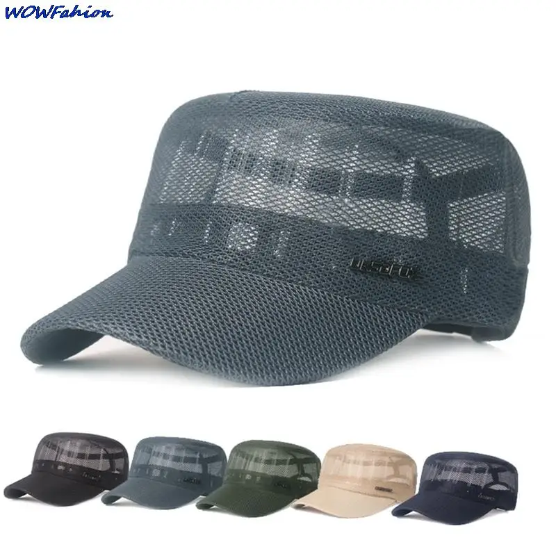 Full Mesh Military Caps Flat Top Baseball Cap For Men Women Marines Trucker Snapback Hat Unisex Summer Breathable Bones Camo Hat
Full Mesh Military Caps Flat Top Baseball Cap For Men Women Marines Trucker Snapback Hat Unisex Summer Breathable Bones Camo Hat
