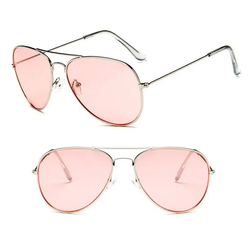

Car Sunglasses Alloy Square Polygon Sunglasses For Men Pilot Aviation Sun Glasses Women Retro Pink Clear Oversize Shades